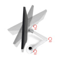 Großhandel 360 Grad einstellbare Aluminiumlegierung Single Monitor Mount Arm